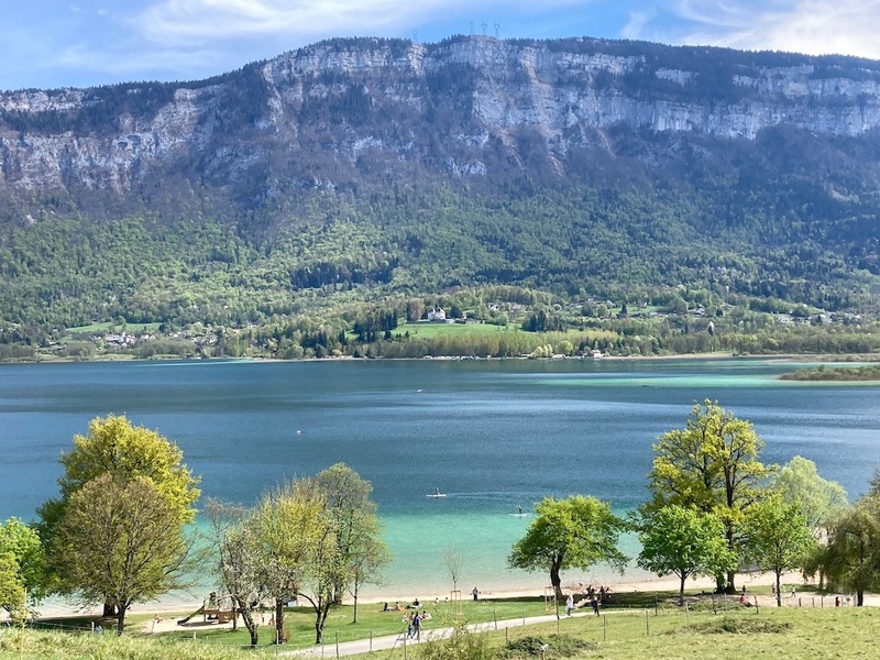 lac d'aiguebelette plage du sougey Finlandain